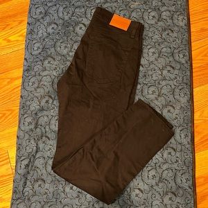 Lucky Brand 32x32 straight slim 121 black cotton